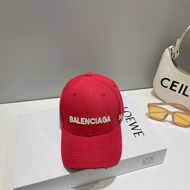 Balencia*A 巴黎世家新款棒球帽 现货秒发 简约时尚超级无敌好看的帽子 情侣款 原单货比起其他帽子的优势